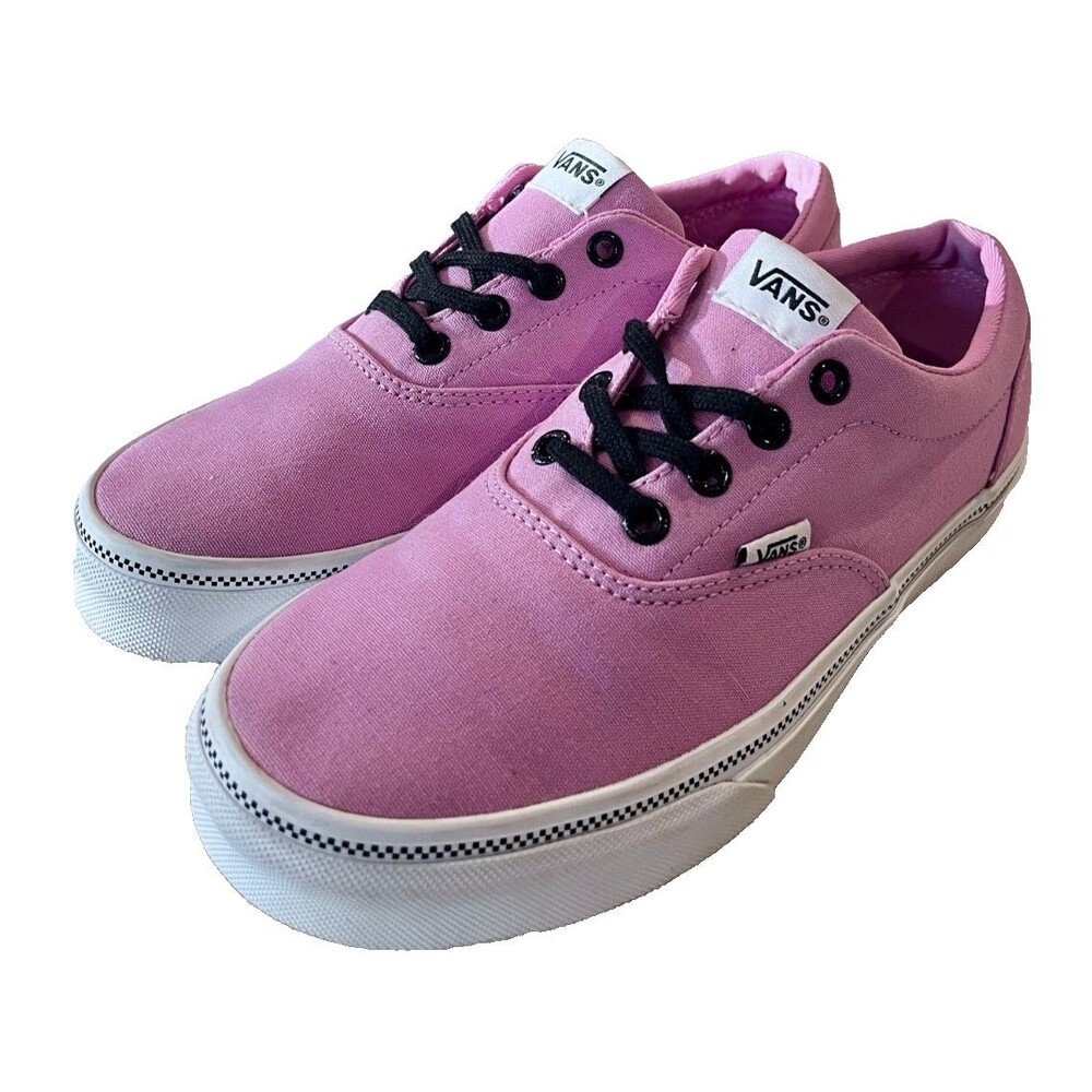 Vans Doheny Women's Skate Shoes Sneakers Orchid Checked Foxing Tape Size 7 Shoes